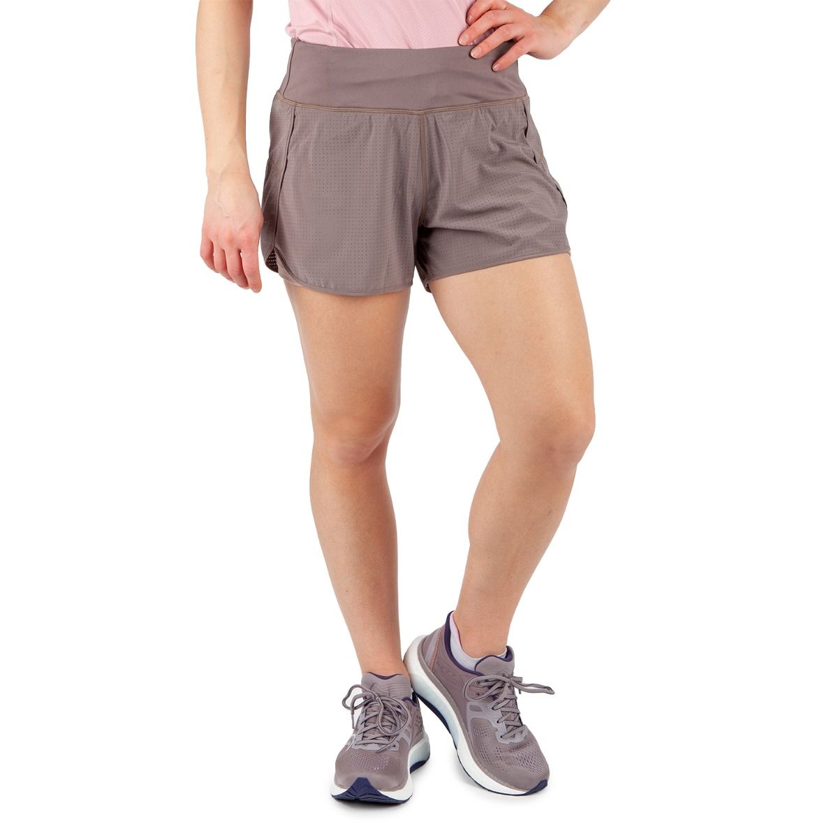 Women's Summer Sports Running Shorts With Quick Dry Two-In-One Design And  Inner Lining For Training And Fitness