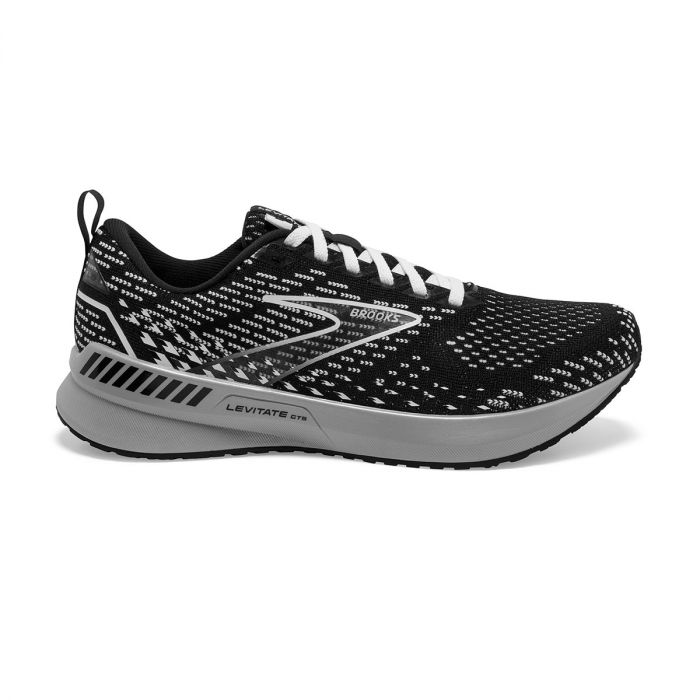Brooks Levitate Womens Running Shoes Athletic Black Silver
